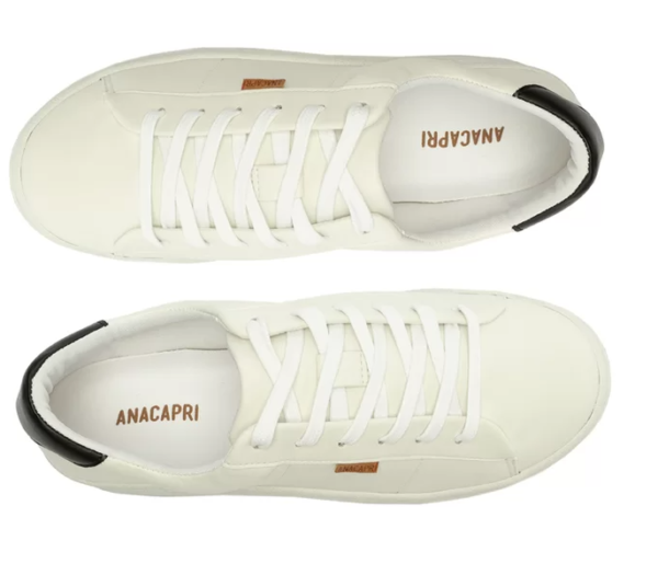 Tênis Anacapri Branco Com Detalhe Preto #328 - Image 3