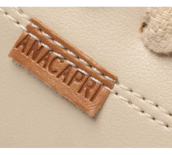 Tênis Anacapri Bege Com Detalhe Marrom #326 - Image 6